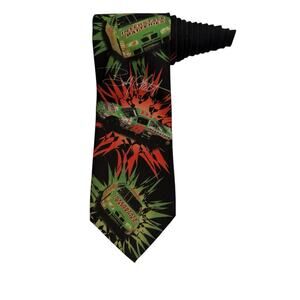 Ralph Marlin Bobby Labonte Car With Burst Repeat NASCAR 1998 Vintage Necktie